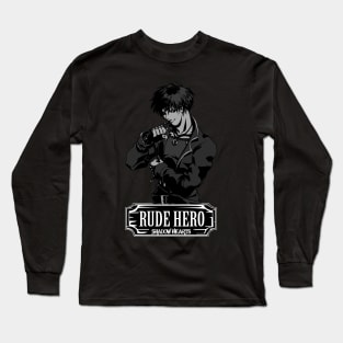 RUDE HERO YURI HYUGA SHADOW HEARTS Long Sleeve T-Shirt